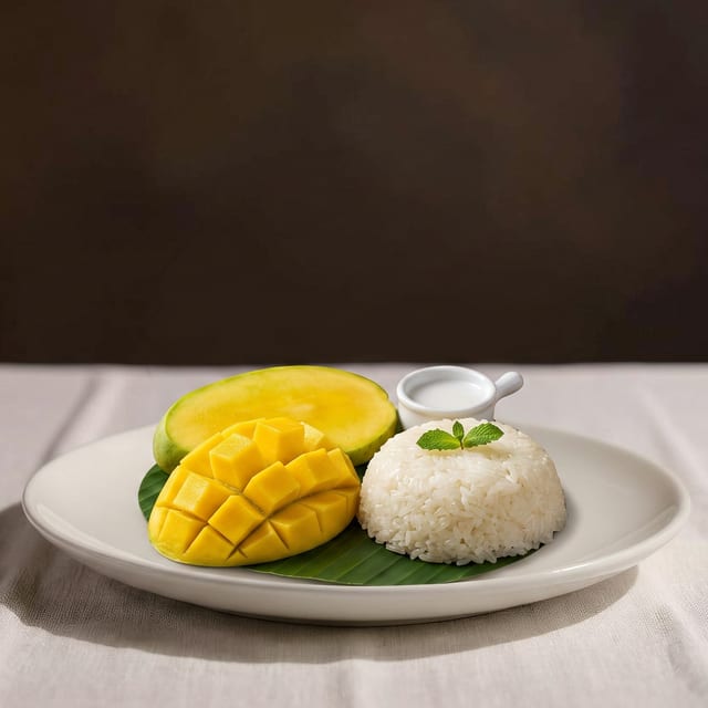 Mango with Sticky Rice.