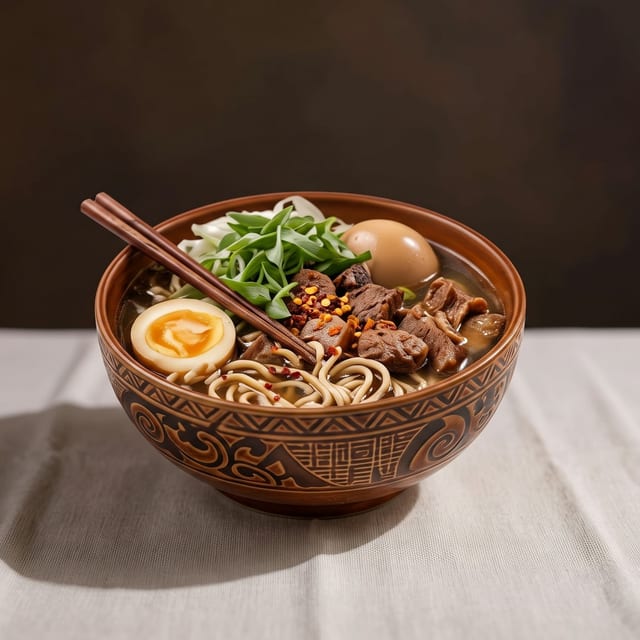 Stewed Pork Noodle.